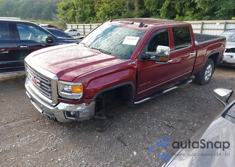 2015 GMC Sierra K2500 Slt из США, поврежденный, VIN 1GT12ZE82FF551523
